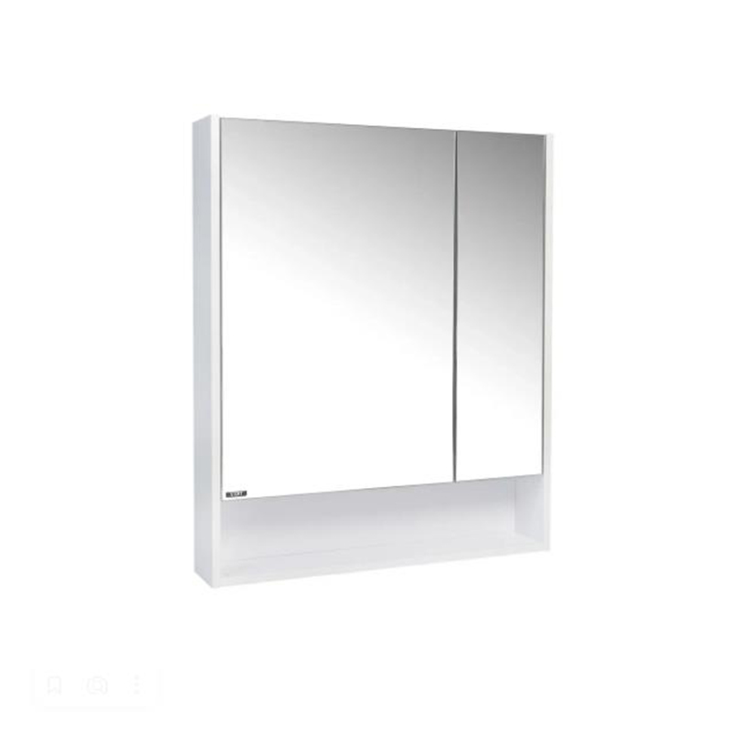 шкаф-зеркало Мальта 60 правый/левый без света, белый 13,4х60х85