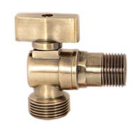 267 Кран KAISER 1/2"х3/4" угловой Bronze/20 шт/
