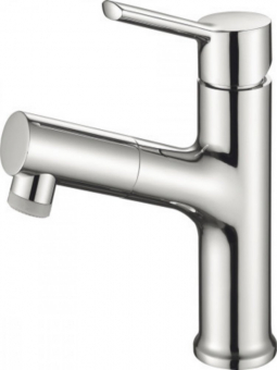 смеситель умывальник LEDEME с выдвижной лейкой, аэратор с 2-мя режимами, L1055-25