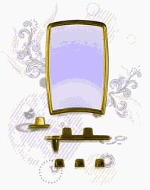 набор для ванной BEROSSI 4107 светло-бежевый