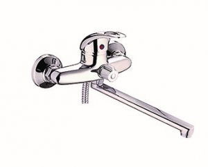 6925  VIKO ванна ф40, цинк (встр. перекл) излив 33см