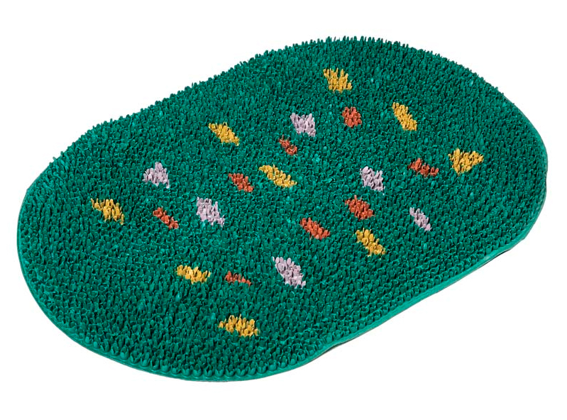 Коврик придверный "Травка" (Grassmats) зеленая 40х60 мм