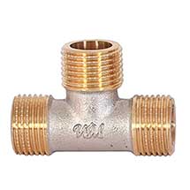 Тройник 1/2" ш/ш/ш (ник/латунь)  WaterMark /10 шт/ 