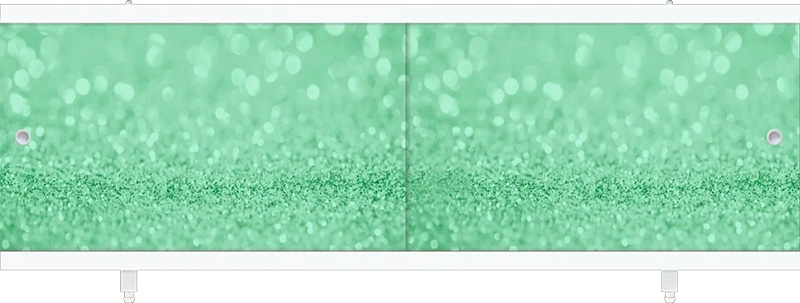 экран под ванну Кварт 148 Зелёный иней