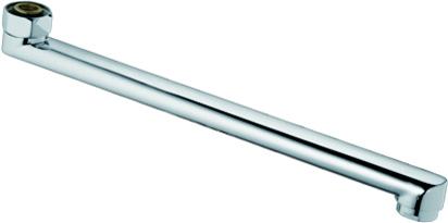 излив для смесителя для ванны плоский L-образный с аэратором 50см LEDEME L50F