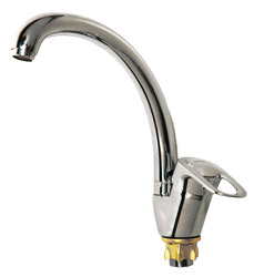 4204  VIKO кухня боковой ф40, цинк, с гайкой Chrome