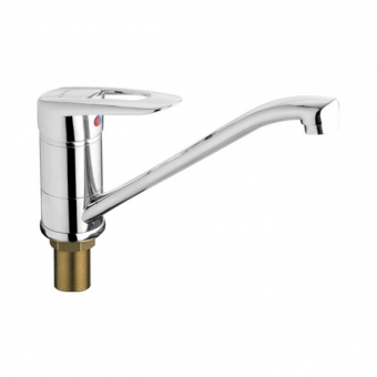 смеситель кухня LEDEME картридж д.40мм с гайкой L4907