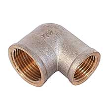 Уголок перех. 3/4"г х 1/2"г (ник/латунь) WaterMark /10 шт