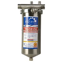 Корпус фильтра Гейзер Тайфун 10ВВ 1" (нержавейка)