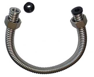 Подводка к смесителю гофрир.  45см WM*