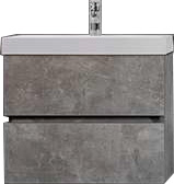 тумба Даллас 70 (Фостер 70) DB2 подвесная, бетон светлый без умывальника