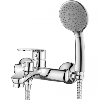 смеситель ванна LEDEME короткий излив дивертор в корпусе L3272