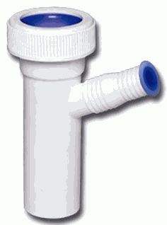 отвод д/стир.машины VIR 1.1/2"х40мм арт.1202
