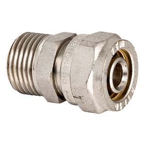 Муфта м/п 16х3/4"нар.(Valtec)