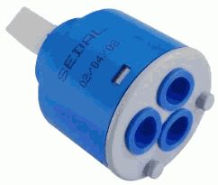 картридж для однорук.см. 40мм SEDAL керам., КЛИК-система, короткий LEMARK LM8597P-BL