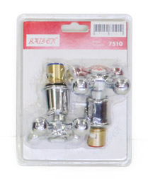 Маховик KAISER  крест. с кран-буксами, 7510 /в блистере