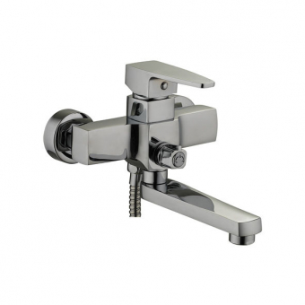 смеситель ванна LEDEME картридж д.35 короткий излив дивертор в корпусе L3130