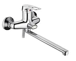 7605  VIKO ванна ф40 (встр. перекл) L-38см (латунь)