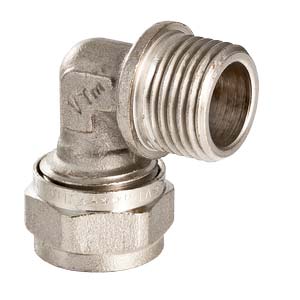 Уголок м/п 16х1/2"нар.(Valtec) / 10