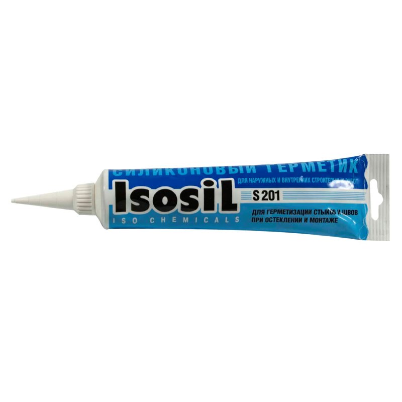 герметик Isosil силикон универсальный белый 115мл S201