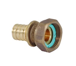 Муфта соед. c накидной гайкой 20-G3 /4 REHAU