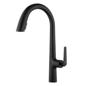 09066- 2  KAISER Strike кухня бок. выдвижн. Ø35 Sedal, Black Matt