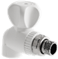 Кран SLT AQUA PP-R шаровой для радиатора 25×3/4" угловой (8/24)