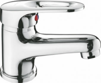 смеситель умывальник LEDEME картридж д.40мм цинк L1068-B