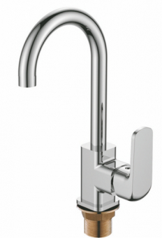 смеситель кухня LEDEME картридж цинк д.35мм L4044-2