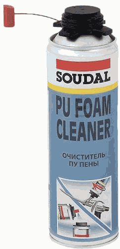 очиститель для удаления полиуретановой пены/PU FOAM Cleaner  12*500мл (122716)