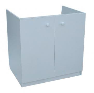 тумба под мойку 60х80 белая две двери