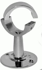 держатель для п/с 3/4" разъёмный хром SMART