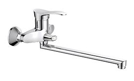 7005  VIKO ванна ф40 (встр. перекл) L-40см (латунь)