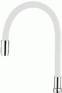 излив LEDEME гибкий, белый G3/4 L7503-3