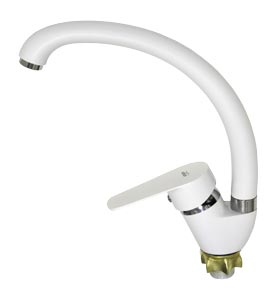 4544  VIKO кухня боковой ф40, цинк, с гайкой White