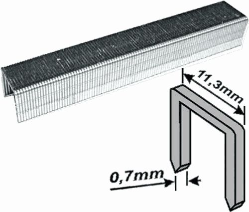 скобы для мебельного степлера 12мм /1000шт./ (31412)