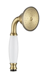 Лейка KAISER  SH-156 ручная 1-jet, металлическая Bronze в блистере