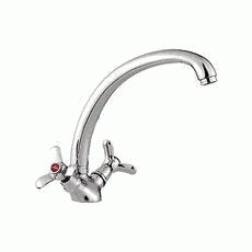 смеситель кухня LEDEME крест керамика L4212