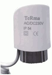 сервопривод N/C - 230v (нормально закрыт) TeRma (33904)