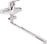 2323-12*  VIKO ванна ф40 (шар/переключатель) 38см (латунь)