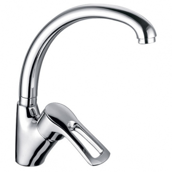 смеситель кухня LEDEME картридж д.40мм боковой утка L4125