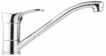 смеситель кухня LEDEME картридж д.35мм цинк L4214