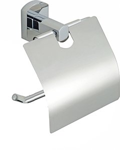 311  Держатель туалетной бумаги с крышкой VIKO (латунь) Chrome