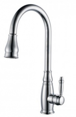 27790  KAISER King кухня ф40 бок.с выдвижн. лейкой