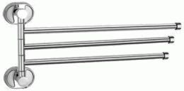 вешалка LEDEME 3-я д/полотенца поворотная L1913