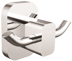 2042 Крючок двойной KAISER хром (латунь)