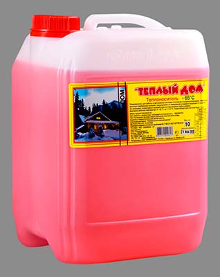 Теплоноситель "Теплый дом-65" 20кг (Темп. до 65гр.)