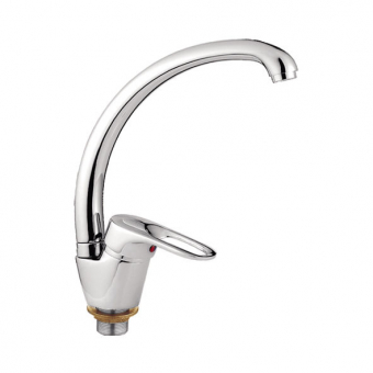 смеситель кухня LEDEME картридж д.40мм утка, цинк L5928-B