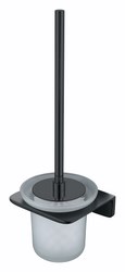 2726 Держатель для туалетного ёршика настенный KAISER Black (нерж)
