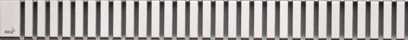 решетка для водоотводящего желоба нержавеющая сталь-глянец LINE-1050L Alcadrain